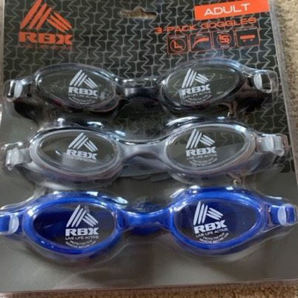 RBX Adult 3-Pack Goggles *New* - Picture 2 of 4